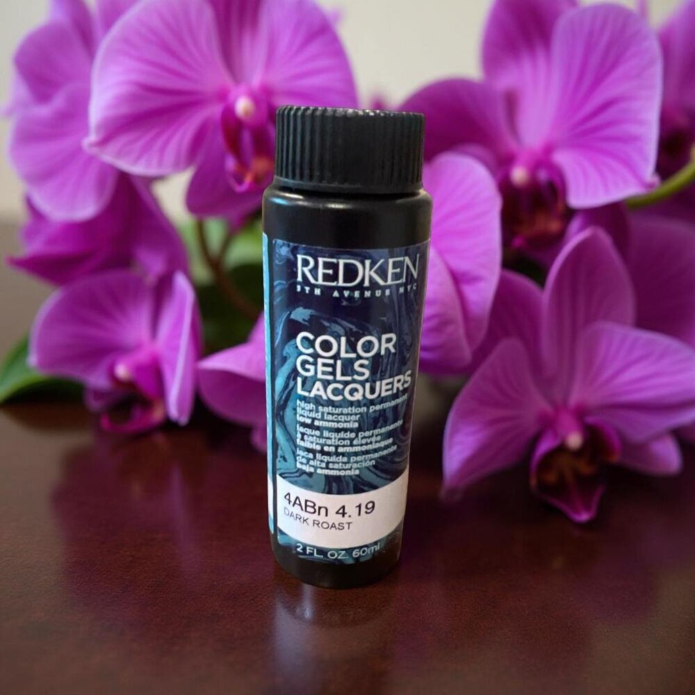 Redken Color Gels Lacquers 4ABN Dark Roast 2 oz